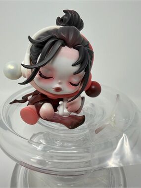 SKULLPANDA THE SCENE Popmart INK PLUM BLOSSOM Series Vinyl Figure